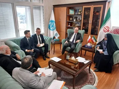 دیدار سفیر لهستان با معاون بین&zwnj;الملل دانشگاه تهران