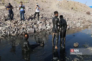 بازدید اصحاب رسانه از دریاچه ارومیه