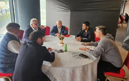 دیدار دبیر با رئیس اتحادیه جهانی کشتی