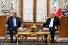 معاون دبیرکل جبهه آزادی فلسطین با قالیباف دیدار کرد