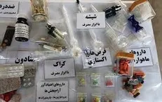 در هفته های اخیر ۱۲ تن انواع مواد مخدر و روان‌گردان کشف شد