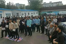 دانشجویان پردیس امام علی(ع) گیلان مخالفت خود را با تصویب cft اعلام کردند