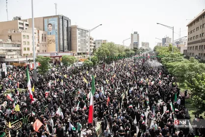 ملت زنده، نظام زنده؛ ایران، بیدارتر از همیشه در بدرقه شهیدان اقتدار