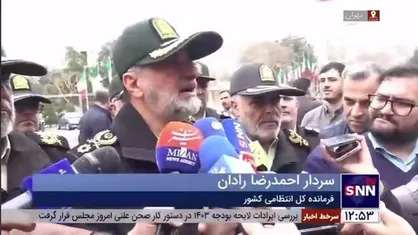 سردار رادان: زندانیانی که ۴ فقره و به بالا محکومیت دارند قبل از آزادی پابند الکترونیک دریافت می&zwnj;کنند