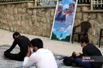 روضه خانگی در منزل دو شهید سانحه هواپیمای اوکراینی