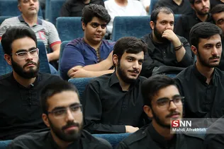 مراسم بدرقه زائران اربعین دانشگاه آزاد تهران جنوب