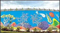 دیوار محله شهرمان را خودمان رنگ کنیم