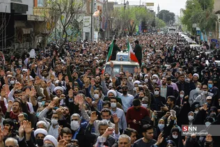  تشییع و تدفین پیکر شهید مدافع حرم «احسان کربلایی پور» در قم
