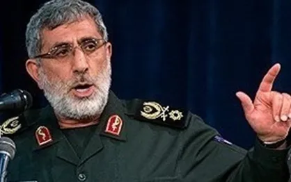 پاسخ سخت فرمانده نیروی قدس به آمریکا: از درون خانه خودتان انتقام می&zwnj;گیریم