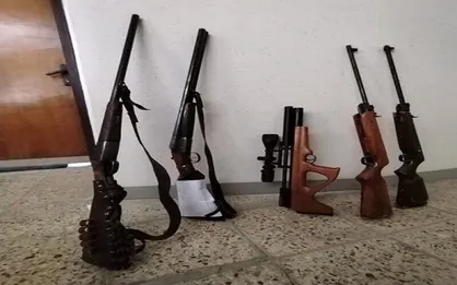 کشف ۲۷ سلاح و نجات ده&zwnj;ها گونه حیات وحش در گچساران