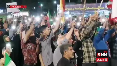 بانگ «الله اکبر» ملت ایران در پاسخ به پیام مقام معظم رهبری در سراسر ایران طنین انداز شد+فیلم