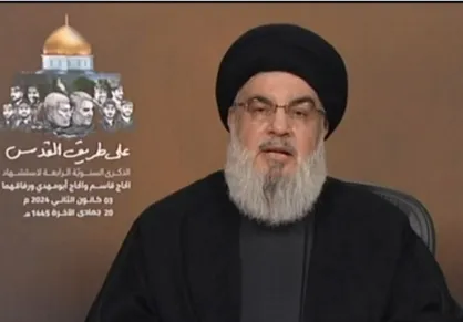 بازتاب گسترده سخنان دبیر کل حزب&zwnj;الله در محافل صهیونیستی/ نصرالله قواعد جنگ را تعیین کرد