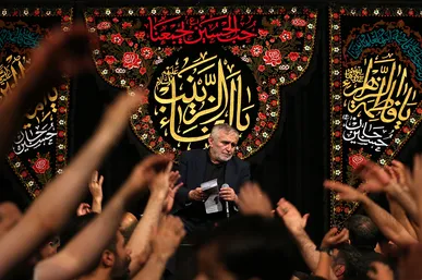 صوت/ مداحی شب چهارم محرم/ حاج منصور ارضی