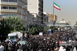 تشییع پیکر 135 شهید گمنام