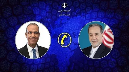 گفت&zwnj;وگوی تلفنی وزرای امور خارجه ایران و مصر