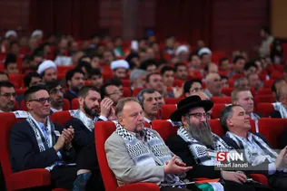 مهمانان شرکت کننده در ششمین کنفرانس بین المللی افق نو