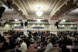 مراسم گرامیداشت شهید محمد مهدی شریفی در حسینه انصار الحسین(ع)