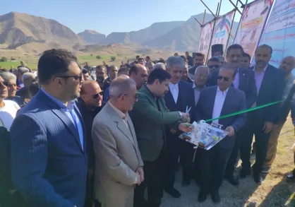 بهره&zwnj;برداری از طرح تأمین آب اراضی تنگ انگشترک و آبرزی گچساران