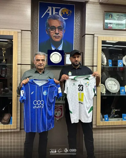رونمایی از کیت استقلال در بازی آسیایی پیش رو