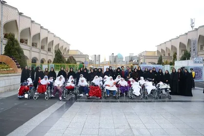 مددجویان مجتمع توانبخشی امام علی (ع) به مشهد اعزام شدند