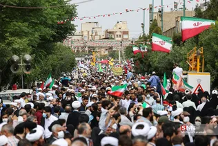 راهپیمایی روز جهانی قدس در قم