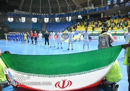 فوتسال ایران همچنان در رده ششم دنیا
