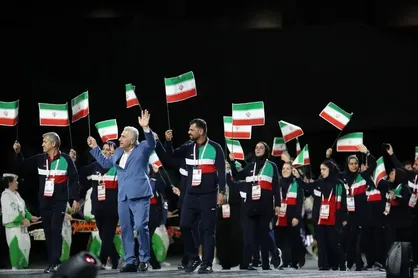 رژه کاروان ایران در المپیک ناشنوایان ۲۰۲۵  توکیو