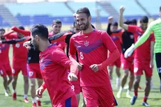 حضور افاضلی در تمرین پرسپولیس