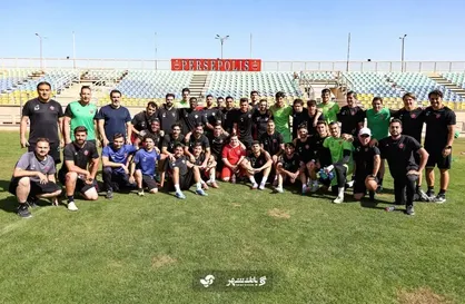 برگزاری تمرین پرسپولیس با حضور مهمان ویژه