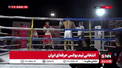 نخستین دوره مسابقات بوکس حرفه&zwnj;ای در فضای باز در لواسانات برگزار شد
