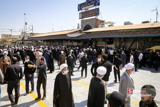 تشییع و تدفین پیکر آیت‌الله صانعی در قم
