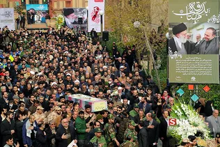 تشییع پیکر جانباز شهید «علی خوش‌لفظ» 