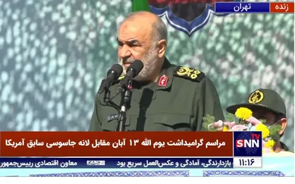 سردار سلامی: آمریکا کارخانه تولید دیکتاتور در جهان است / آمریکایی&zwnj;ها بین دو شرّ گیر کرده&zwnj;اند / سرزمین ما برای آمریکا نامحرم است