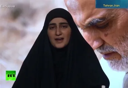 زینب سلیمانی: ترامپ مثل کسی شده که از ترس دشمنانش در خوف به سر می&zwnj;برد