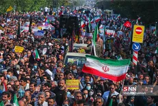 فیلم|گزارش اختصاصی دانشجو از راهپیمایی مردمی بعد از نمازجمعه تهران در اعتراض به حمله تروریستی در شاهچراغ