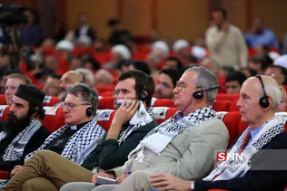 مهمانان شرکت کننده در ششمین کنفرانس بین المللی افق نو