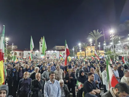&laquo;ایرانِ قوربان؛ اَمَه قرارِ هر شب خیابان&raquo;/ هفتاد و دومین میثاق گیل&zwnj;مردان و زنان رشت با وطن+فیلم