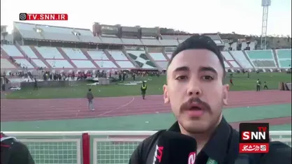 ناتمام ماندن جشن قهرمانی تراکتور به&zwnj;دلیل بی&zwnj;نظمی داخل زمین