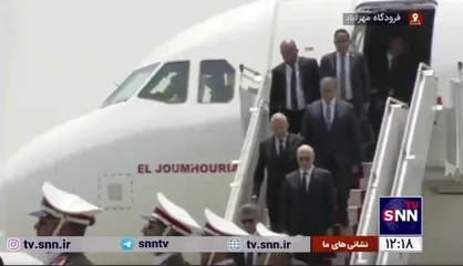رئیس&zwnj;جمهور تونس وارد تهران شد