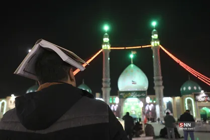 مراسم احیا در مسجد مقدس جمکران