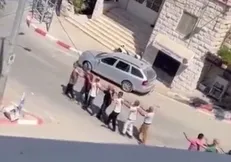 بازداشت گسترده فلسطینیان در غزه + فیلم