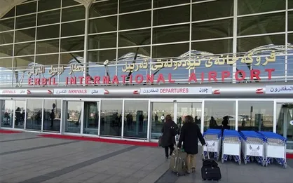 هواپیمای عربستان در اقلیم کردستان عراق به زمین نشست