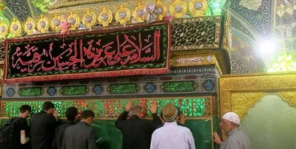 انتقال ضریح نورانی حضرت رقیه(س) به تهران + عکس