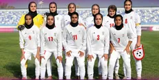 پبروزی دختران نوجوان فوتبال ایران برابر تاجیکستان در تورنمنت کافا