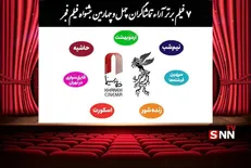 اعلام ۷ فیلم برتر آرای مردمی فجر بدون رتبه بندی