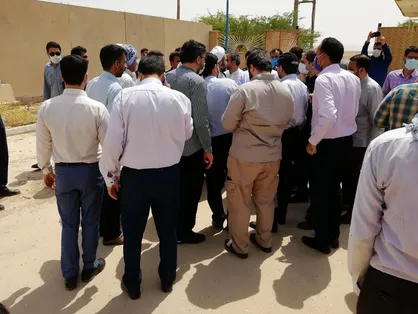 حضور ۱۲ تن از نمایندگان مجلس در &laquo;غیزانیه&raquo; خوزستان