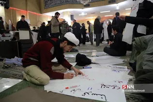 تحصن اعلام خون خواهی دانشجویان در فرودگاه مهرآباد