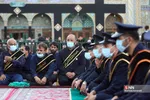 آیین تعویض پرچم حرم مطهر حضرت معصومه(س)
