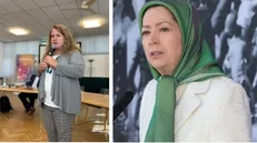 سرکرده گروهک تروریستی منافقین با سفیر رژیم صهیونیستی دیدار کرد