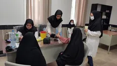 اردوی جهادی دانشجویان فردوس در روستای خانکوک
